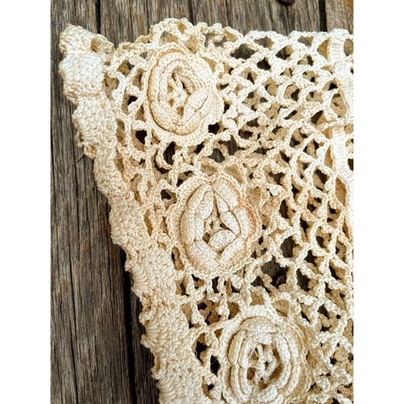 Antique lot crochet baby hat Wool/cotton - Picture 2 of 16